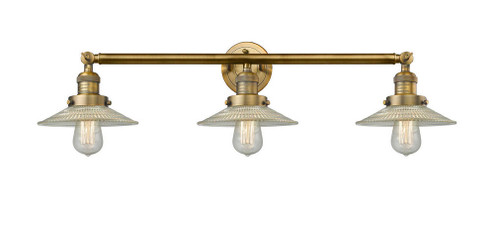 Halophane - 3 Light - 33 inch - Brushed Brass - Bath Vanity Light (3442|205-BB-G2-LED)