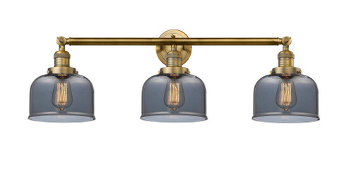 Bell - 3 Light - 32 inch - Brushed Brass - Bath Vanity Light (3442|205-BB-G73-LED)