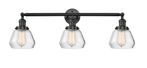 Fulton - 3 Light - 30 inch - Matte Black - Bath Vanity Light (3442|205-BK-G172-LED)