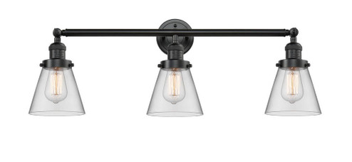 Cone - 3 Light - 30 inch - Oil Rubbed Bronze - Bath Vanity Light (3442|205-OB-G62-LED)