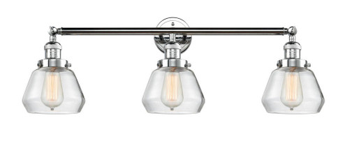 Fulton - 3 Light - 30 inch - Polished Chrome - Bath Vanity Light (3442|205-PC-G172-LED)