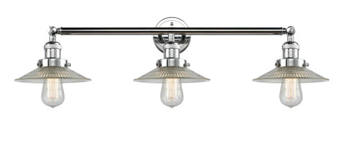 Halophane - 3 Light - 33 inch - Polished Chrome - Bath Vanity Light (3442|205-PC-G2-LED)