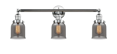 Bell - 3 Light - 30 inch - Polished Chrome - Bath Vanity Light (3442|205-PC-G53-LED)