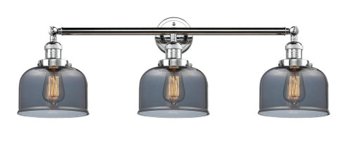 Bell - 3 Light - 32 inch - Polished Chrome - Bath Vanity Light (3442|205-PC-G73-LED)