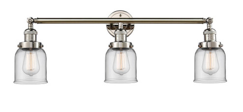 Bell - 3 Light - 30 inch - Polished Nickel - Bath Vanity Light (3442|205-PN-G52-LED)