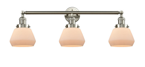 Fulton - 3 Light - 30 inch - Brushed Satin Nickel - Bath Vanity Light (3442|205-SN-G171-LED)
