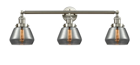 Fulton - 3 Light - 30 inch - Brushed Satin Nickel - Bath Vanity Light (3442|205-SN-G173-LED)