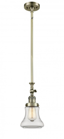 Bellmont - 1 Light - 6 inch - Antique Brass - Stem Hung - Adjustable Mini Pendant (3442|206-AB-G192)