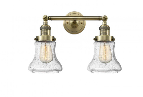 Bellmont - 2 Light - 17 inch - Antique Brass - Adjustable Bath Vanity Light (3442|208-AB-G194)