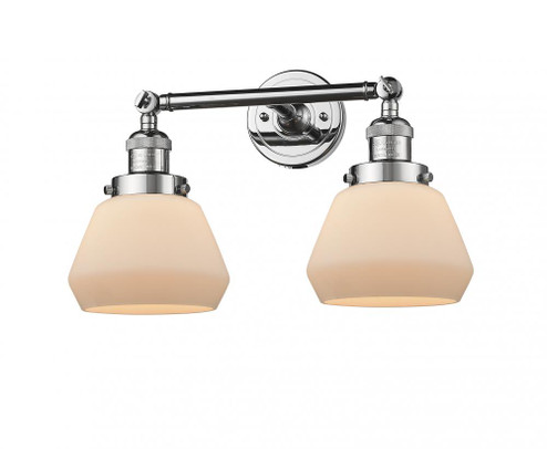 Fulton - 2 Light - 17 inch - Polished Chrome - Adjustable Bath Vanity Light (3442|208-PC-G171-LED)