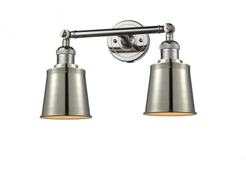 Addison - 2 Light - 16 inch - Polished Nickel - Adjustable Bath Vanity Light (3442|208-PN-M9-LED)