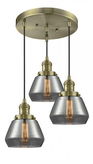 Fulton 3 Light Multi-Pendant (3442|211/3-AB-G173)