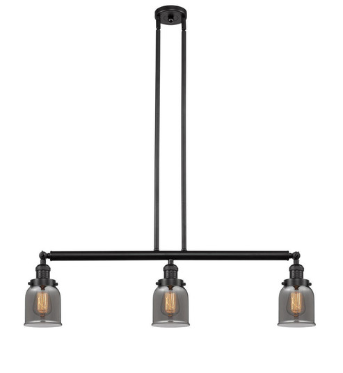 Bell - 3 Light - 38 inch - Oil Rubbed Bronze - Stem Hung - Adjustable Island Light (3442|213-OB-G53-LED)
