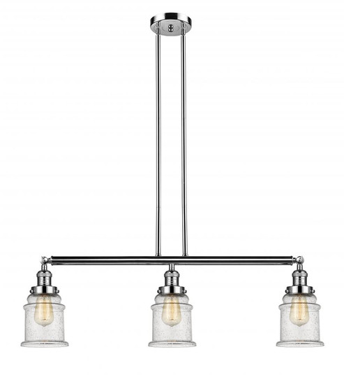 Canton - 3 Light - 39 inch - Polished Nickel - Stem Hung - Island Light (3442|213-PN-G184-LED)