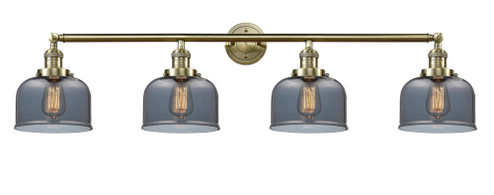 Bell - 4 Light - 44 inch - Antique Brass - Adjustable Bath Vanity Light (3442|215-AB-G73)