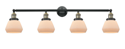 Fulton - 4 Light - 43 inch - Black Antique Brass - Adjustable Bath Vanity Light (3442|215-BAB-G171-LED)