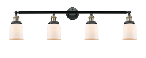 Bell - 4 Light - 42 inch - Black Antique Brass - Adjustable Bath Vanity Light (3442|215-BAB-G51-LED)