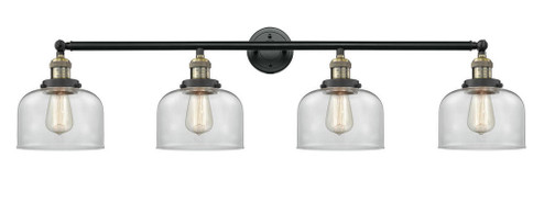 Bell - 4 Light - 44 inch - Black Antique Brass - Adjustable Bath Vanity Light (3442|215-BAB-G72)