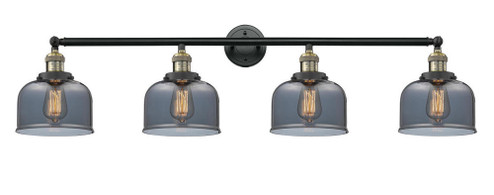 Bell - 4 Light - 44 inch - Black Antique Brass - Adjustable Bath Vanity Light (3442|215-BAB-G73-LED)