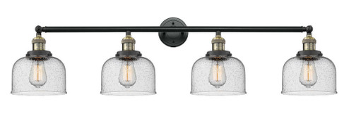 Bell - 4 Light - 44 inch - Black Antique Brass - Adjustable Bath Vanity Light (3442|215-BAB-G74)