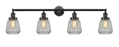 Chatham - 4 Light - 42 inch - Oil Rubbed Bronze - Adjustable Bath Vanity Light (3442|215-OB-G142-LED)