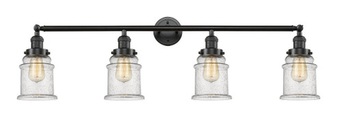 Canton - 4 Light - 42 inch - Oil Rubbed Bronze - Adjustable Bath Vanity Light (3442|215-OB-G184-LED)