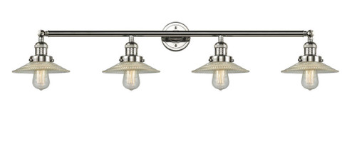 Halophane - 4 Light - 45 inch - Polished Nickel - Adjustable Bath Vanity Light (3442|215-PN-G2-LED)