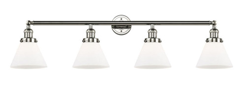 Cone - 4 Light - 44 inch - Polished Nickel - Adjustable Bath Vanity Light (3442|215-PN-G41-LED)