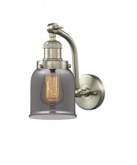 Bell - 1 Light - 5 inch - Brushed Satin Nickel - Adjustable Sconce (3442|515-1W-SN-G53-LED)