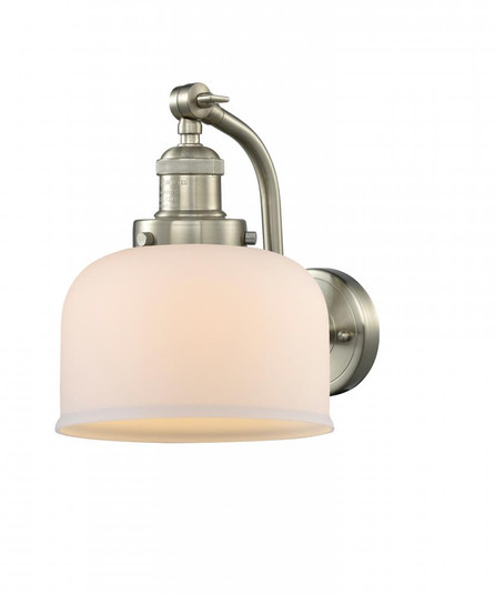 Bell - 1 Light - 8 inch - Brushed Satin Nickel - Adjustable Sconce (3442|515-1W-SN-G71-LED)