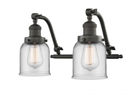 Bell - 2 Light - 18 inch - Oil Rubbed Bronze - Adjustable Bath Vanity Light (3442|515-2W-OB-G52-LED)