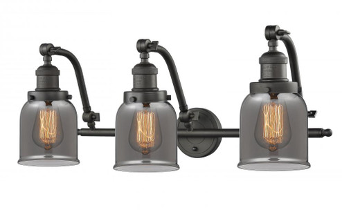 Bell - 3 Light - 28 inch - Oil Rubbed Bronze - Adjustable Bath Vanity Light (3442|515-3W-OB-G53-LED)