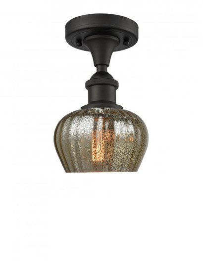 Fenton - 1 Light - 7 inch - Oil Rubbed Bronze - Semi-Flush Mount (3442|516-1C-OB-G96-LED)