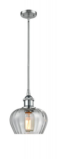 Fenton - 1 Light - 7 inch - Polished Chrome - Mini Pendant (3442|516-1S-PC-G92-LED)