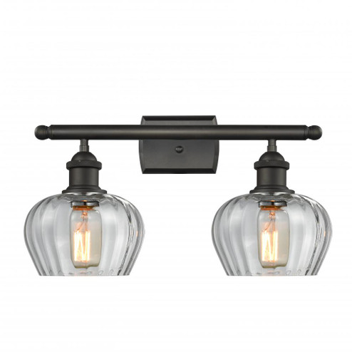 Fenton - 2 Light - 17 inch - Oil Rubbed Bronze - Bath Vanity Light (3442|516-2W-OB-G92-LED)
