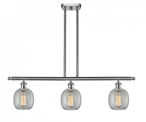 Belfast - 3 Light - 36 inch - Brushed Satin Nickel - Stem hung - Island Light (3442|516-3I-SN-G105-LED)