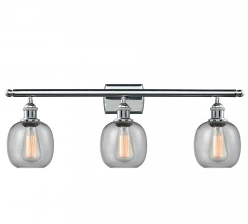 Belfast - 3 Light - 26 inch - Polished Chrome - Bath Vanity Light (3442|516-3W-PC-G104-LED)