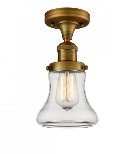 Bellmont - 1 Light - 6 inch - Brushed Brass - Semi-Flush Mount (3442|517-1CH-BB-G192-LED)