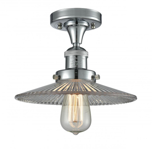 Halophane - 1 Light - 9 inch - Polished Chrome - Semi-Flush Mount (3442|517-1CH-PC-G2-LED)