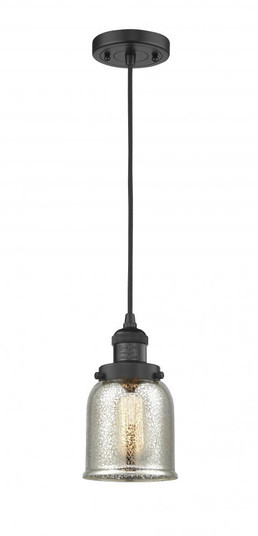 Bell - 1 Light - 5 inch - Matte Black - Cord hung - Mini Pendant (3442|201C-BK-G58-LED)