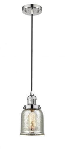 Bell - 1 Light - 5 inch - Polished Nickel - Cord hung - Mini Pendant (3442|201C-PN-G58-LED)