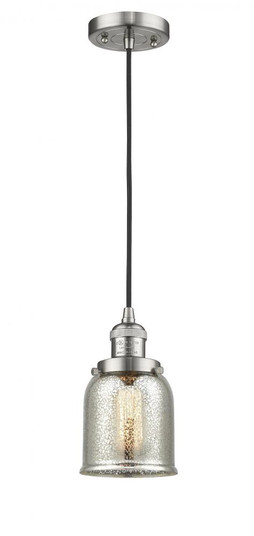 Bell - 1 Light - 5 inch - Brushed Satin Nickel - Cord hung - Mini Pendant (3442|201C-SN-G58-LED)