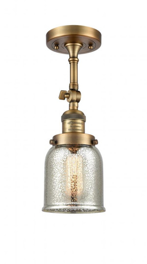 Bell - 1 Light - 5 inch - Brushed Brass - Adjustable Semi-Flush Mount (3442|201F-BB-G58-LED)