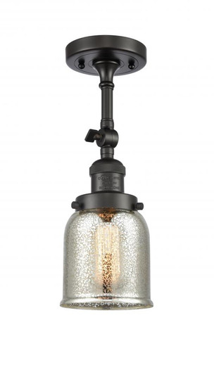 Bell - 1 Light - 5 inch - Oil Rubbed Bronze - Adjustable Semi-Flush Mount (3442|201F-OB-G58-LED)