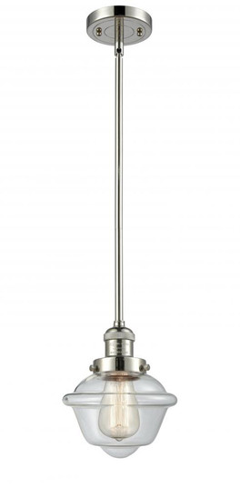 Oxford - 1 Light - 8 inch - Polished Nickel - Stem Hung - Mini Pendant (3442|201S-PN-G532-LED)