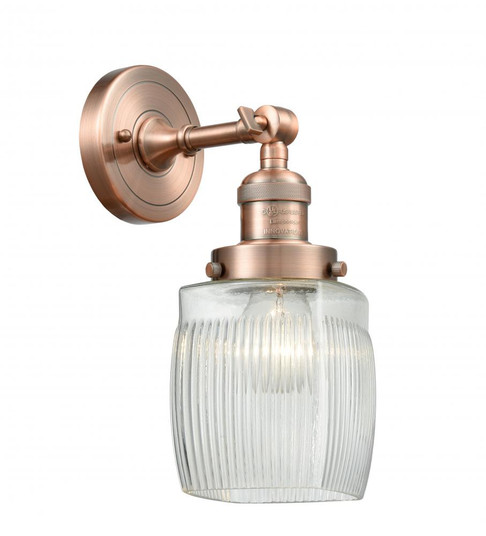 Colton - 1 Light - 6 inch - Antique Copper - Adjustable Sconce (3442|203-AC-G302)