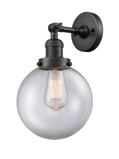 Beacon - 1 Light - 8 inch - Oil Rubbed Bronze - Adjustable Sconce (3442|203-OB-G202-8-LED)
