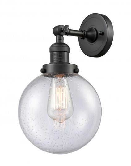 Beacon - 1 Light - 8 inch - Oil Rubbed Bronze - Adjustable Sconce (3442|203-OB-G204-8)
