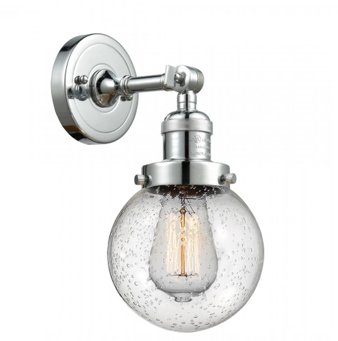 Beacon - 1 Light - 6 inch - Polished Chrome - Adjustable Sconce (3442|203-PC-G204-6-LED)