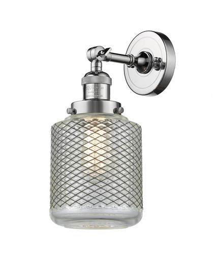 Stanton - 1 Light - 6 inch - Polished Chrome - Adjustable Sconce (3442|203-PC-G262)